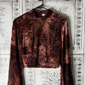Somedays Lovin Velvet Bell Sleeves Top